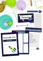 Responsible Kids Binder-Boys {100 pages}